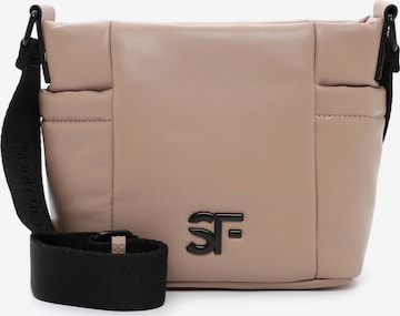 Sac à bandoulière 'Baggy' Suri Frey en beige : devant