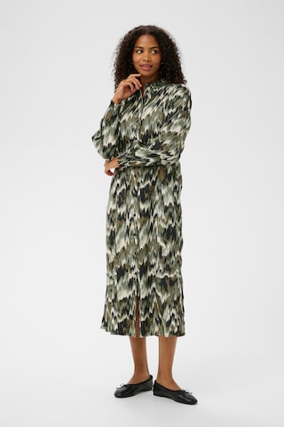 Kaffe Kleid in Grün