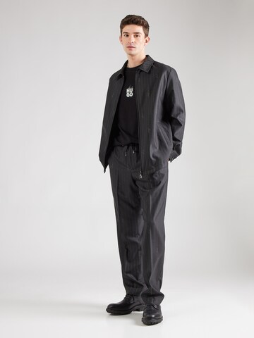 HUGO Shirt 'Dalsar' in Zwart