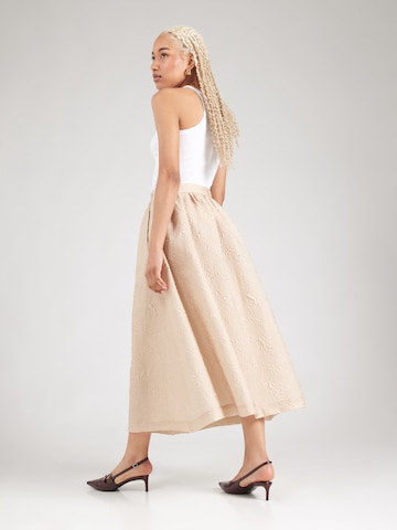 Jupe 'Aldis' MSCH COPENHAGEN en beige