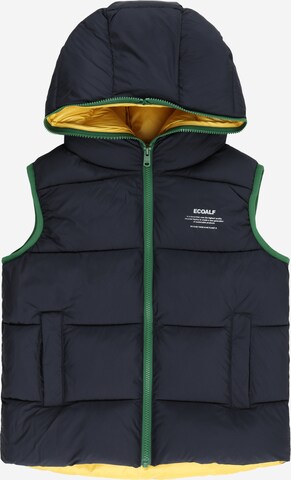 ECOALF Vest 'ZIPPY' in Blue: front