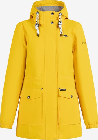 Schmuddelwedda Performance Jacket in Yellow: front