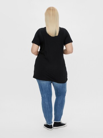 T-shirt 'Sia' Mamalicious Curve en noir