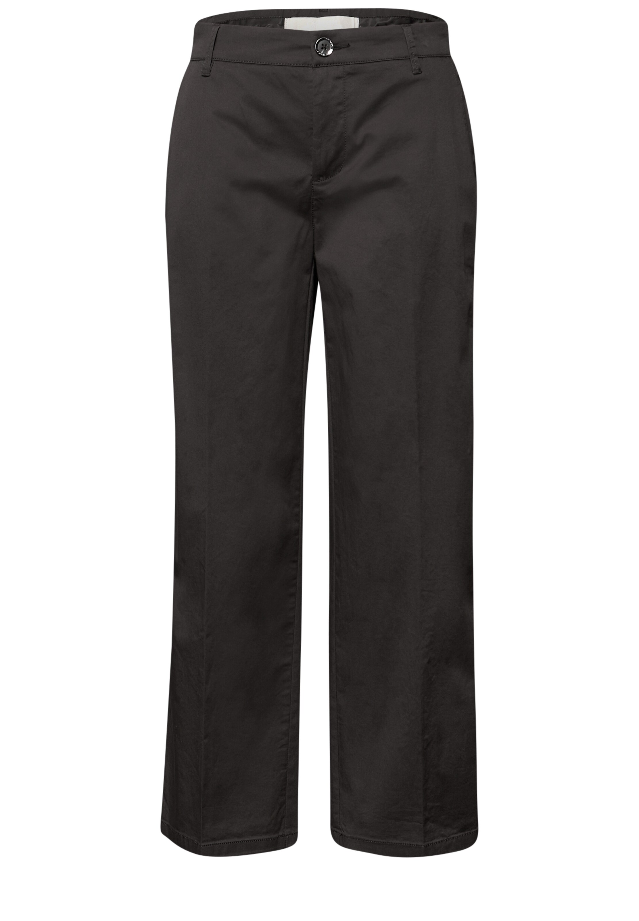 STREET ONE Pleated Pants in Brown: front