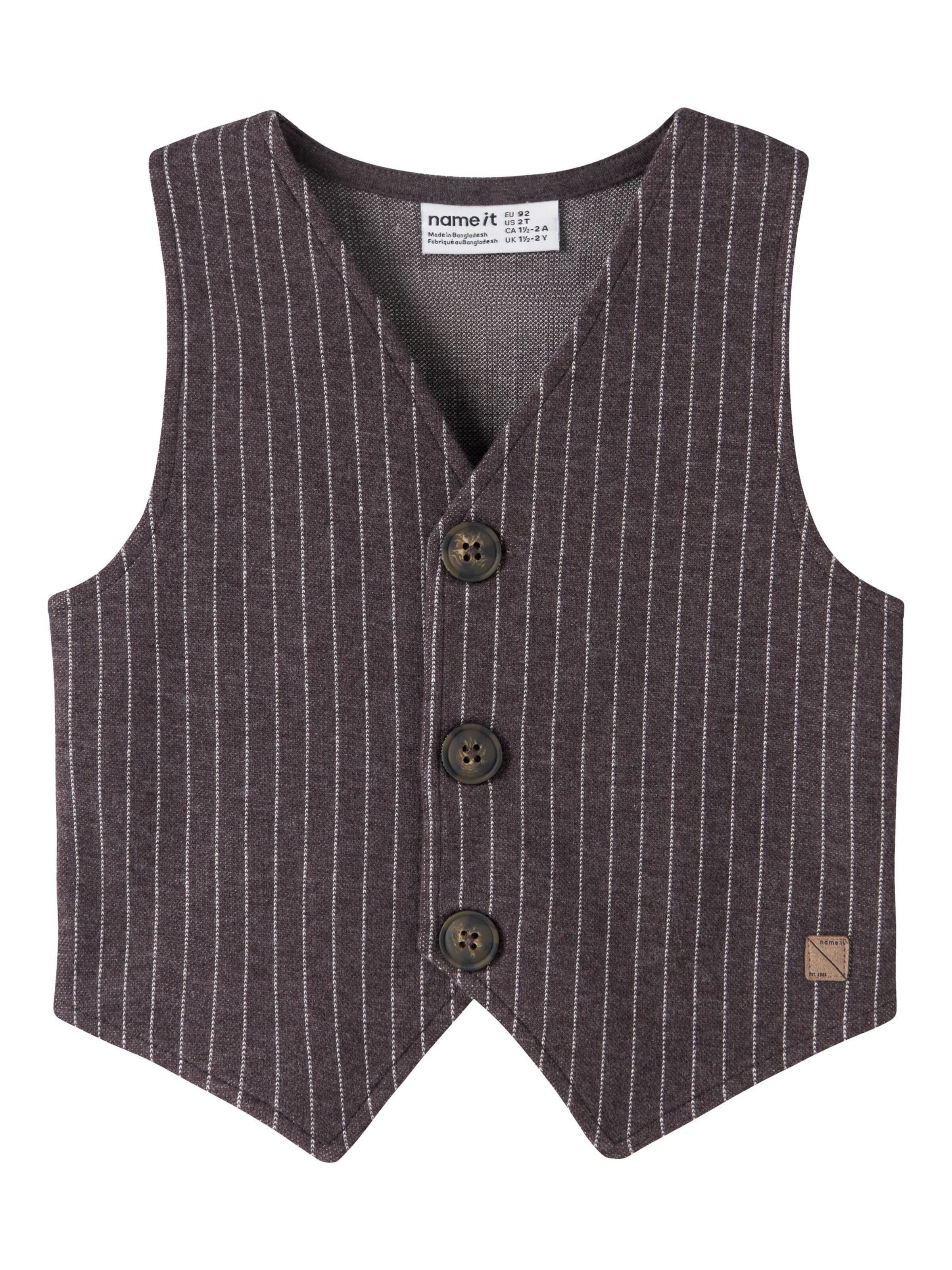 NAME IT Vest i brun: forside