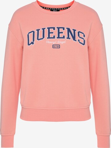 H.I.S Sweatshirt in Orange: front