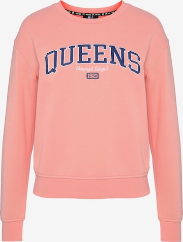 H.I.S Sweatshirt in Orange: front