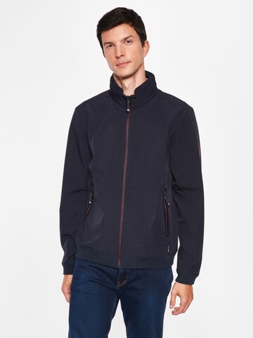 Sea Ranch Performance Jacket 'Hans' in Blue: front