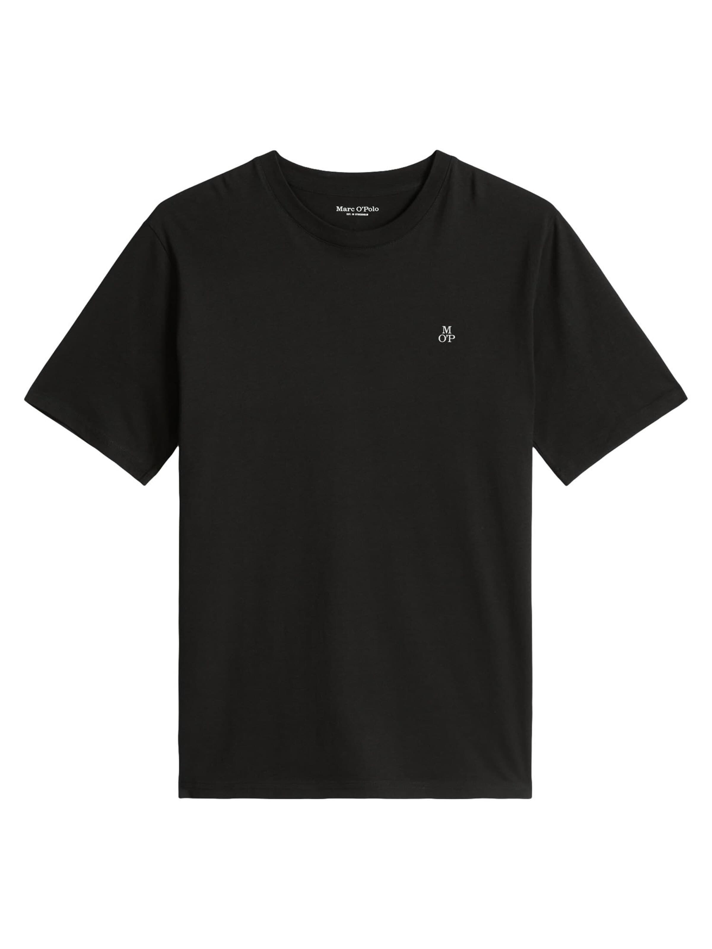 Marc O'Polo Shirt 'Kjer' in Black: front