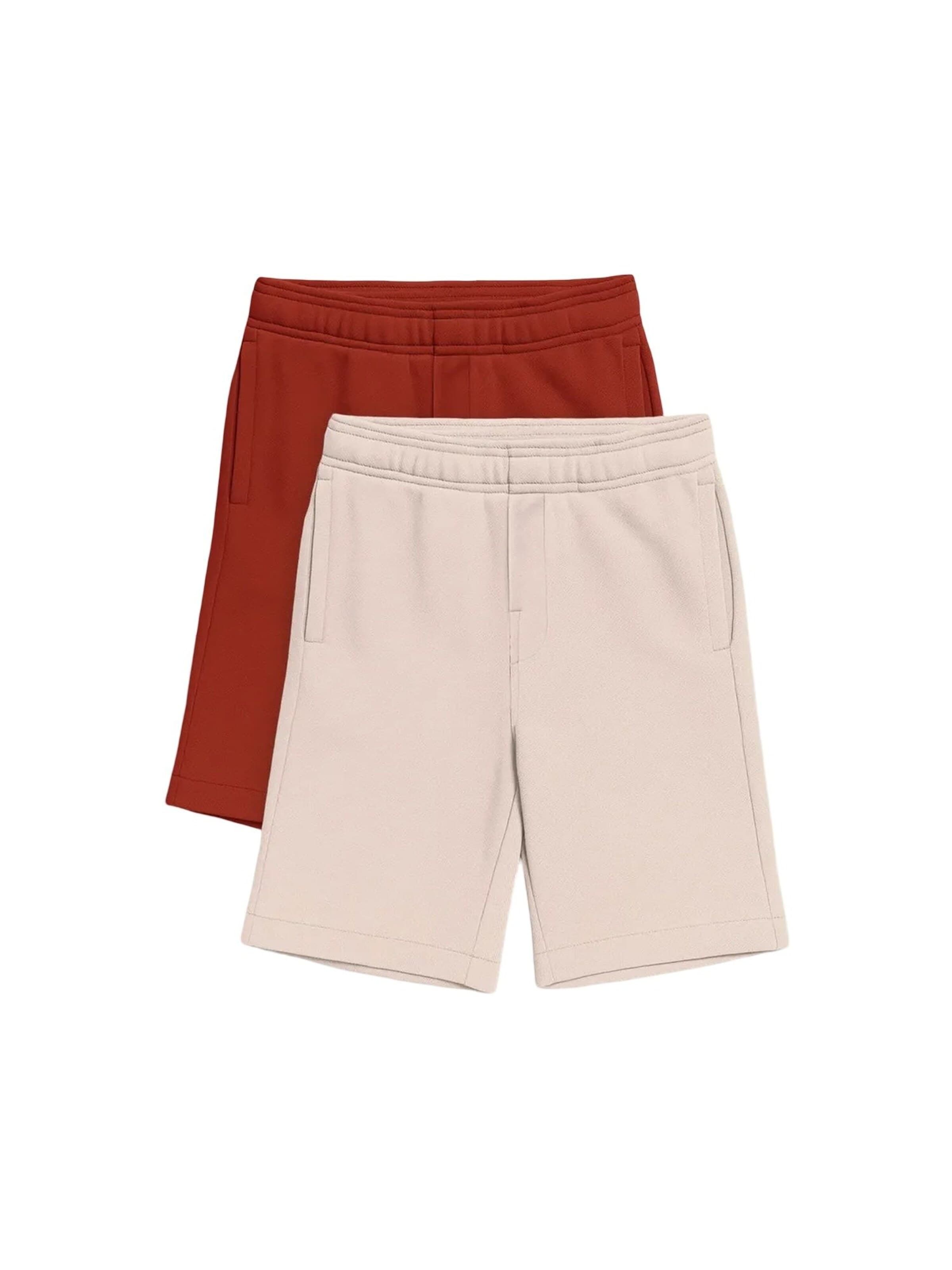 Tommy Life Broek 'TOMMY 3er-Pack Jerseeshorts mit Kordelzug' in Gemengde kleuren: voorkant
