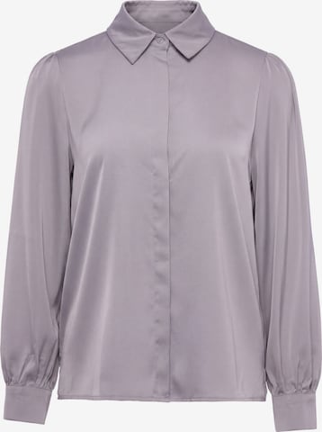 Chemisier usha BLACK LABEL en gris : devant
