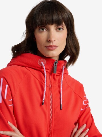 Elbsand Sweatjacke 'Kine' in Rot