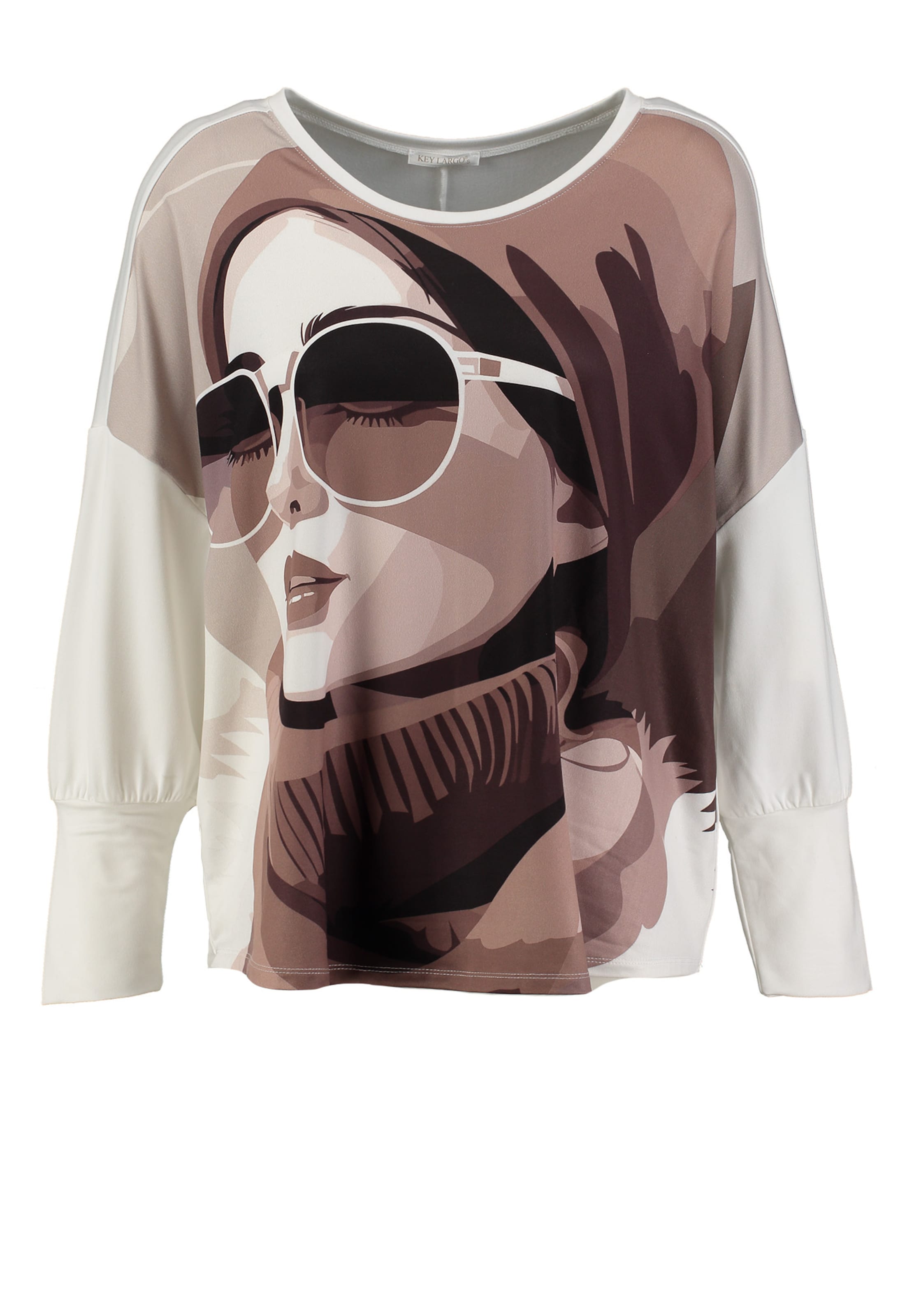 Key Largo Shirts 'LOUISE ' i brun: forside
