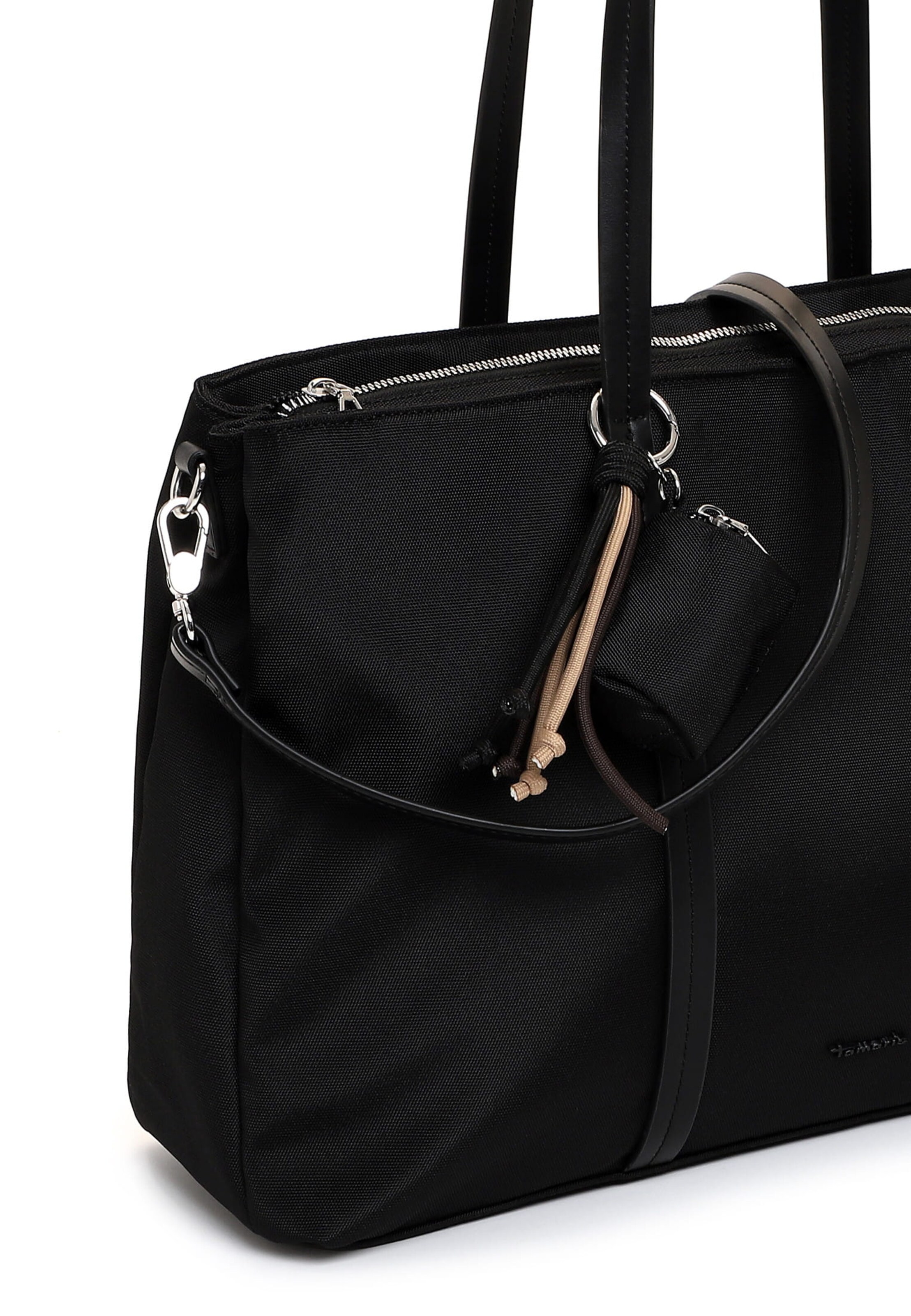 Tamaris Shopper 'Maggie' in Schwarz