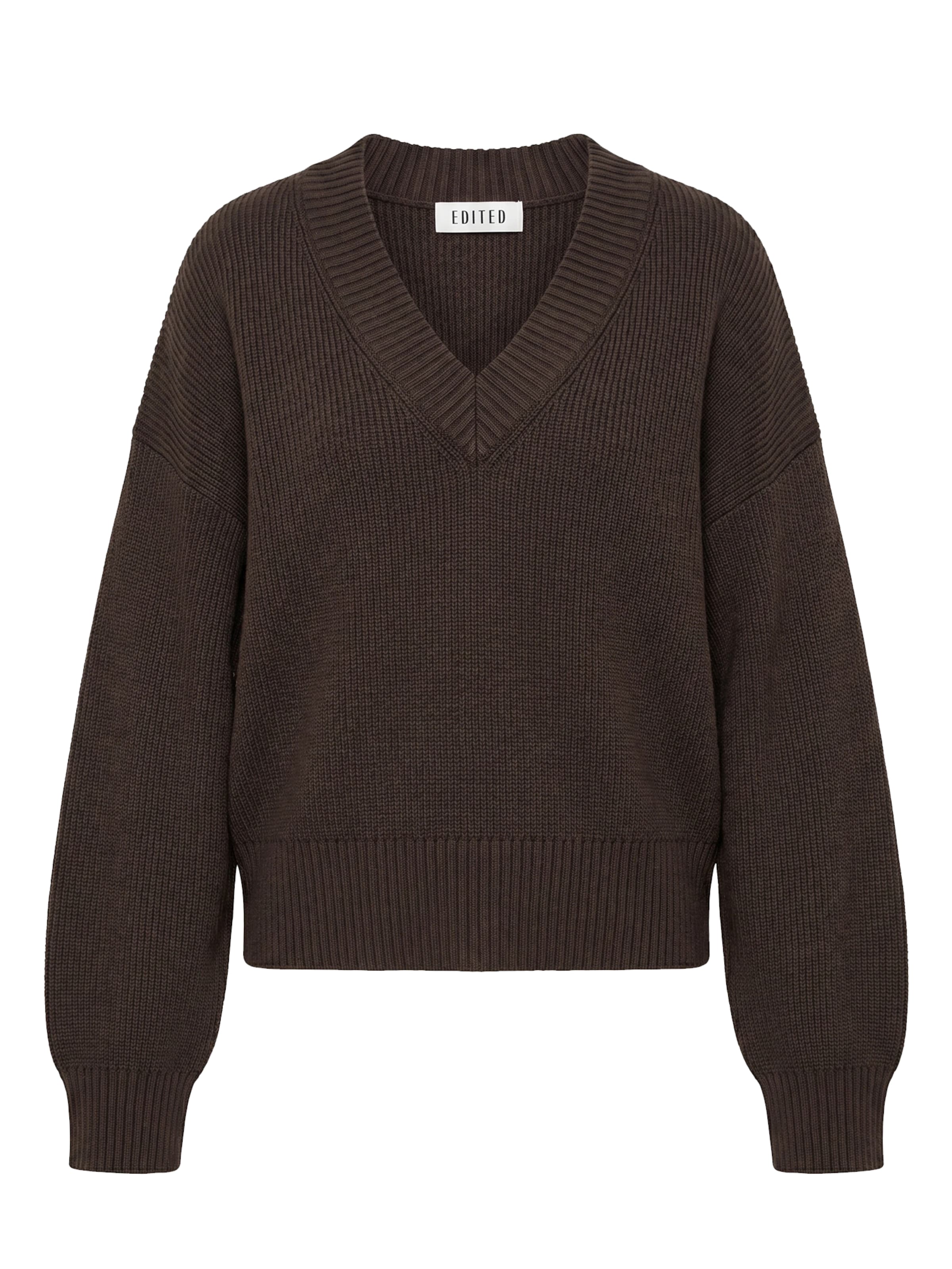 EDITED Sweater 'Rae' in Brown: front