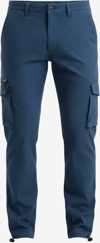 Ombre Trousers in Blue: front