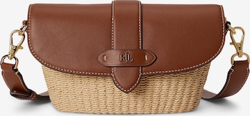 Lauren Ralph Lauren Taška cez rameno - Hnedá: predná strana