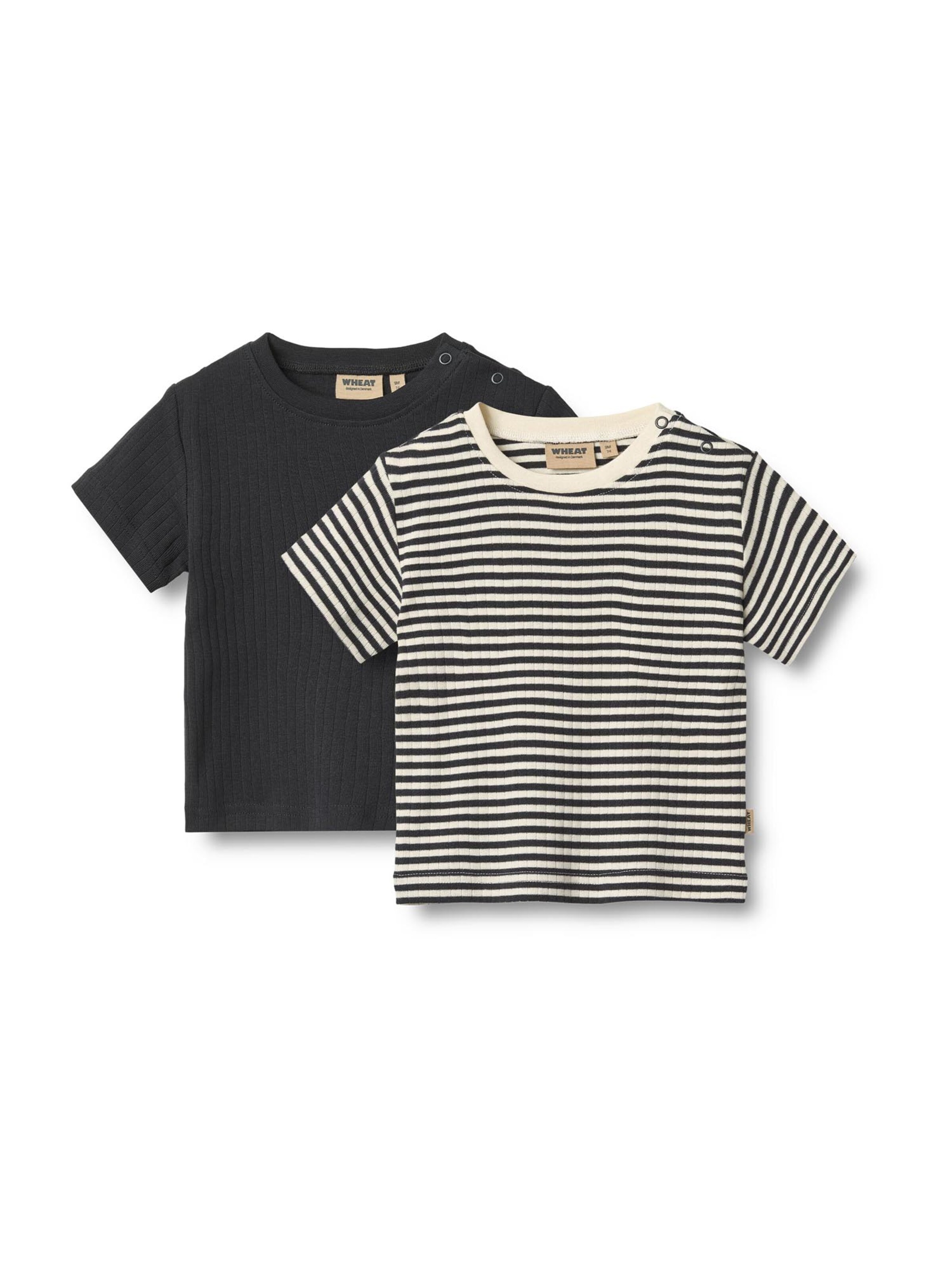 WHEAT Tričko 'Fabian' – modrá: přední strana