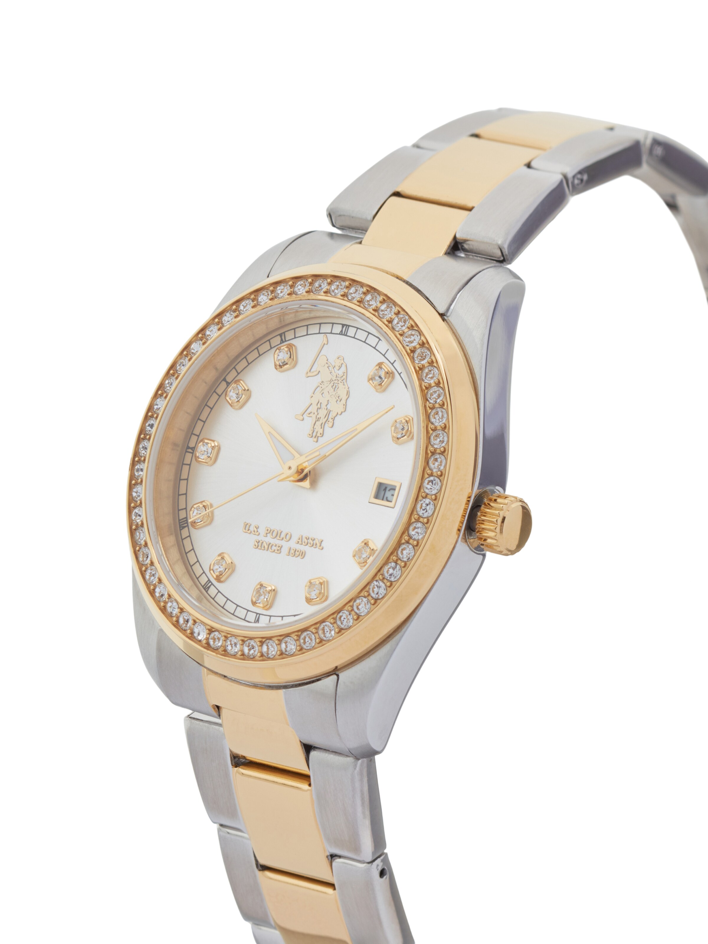 Orologio analogico 'Fancy' di U.S. POLO ASSN. in giallo