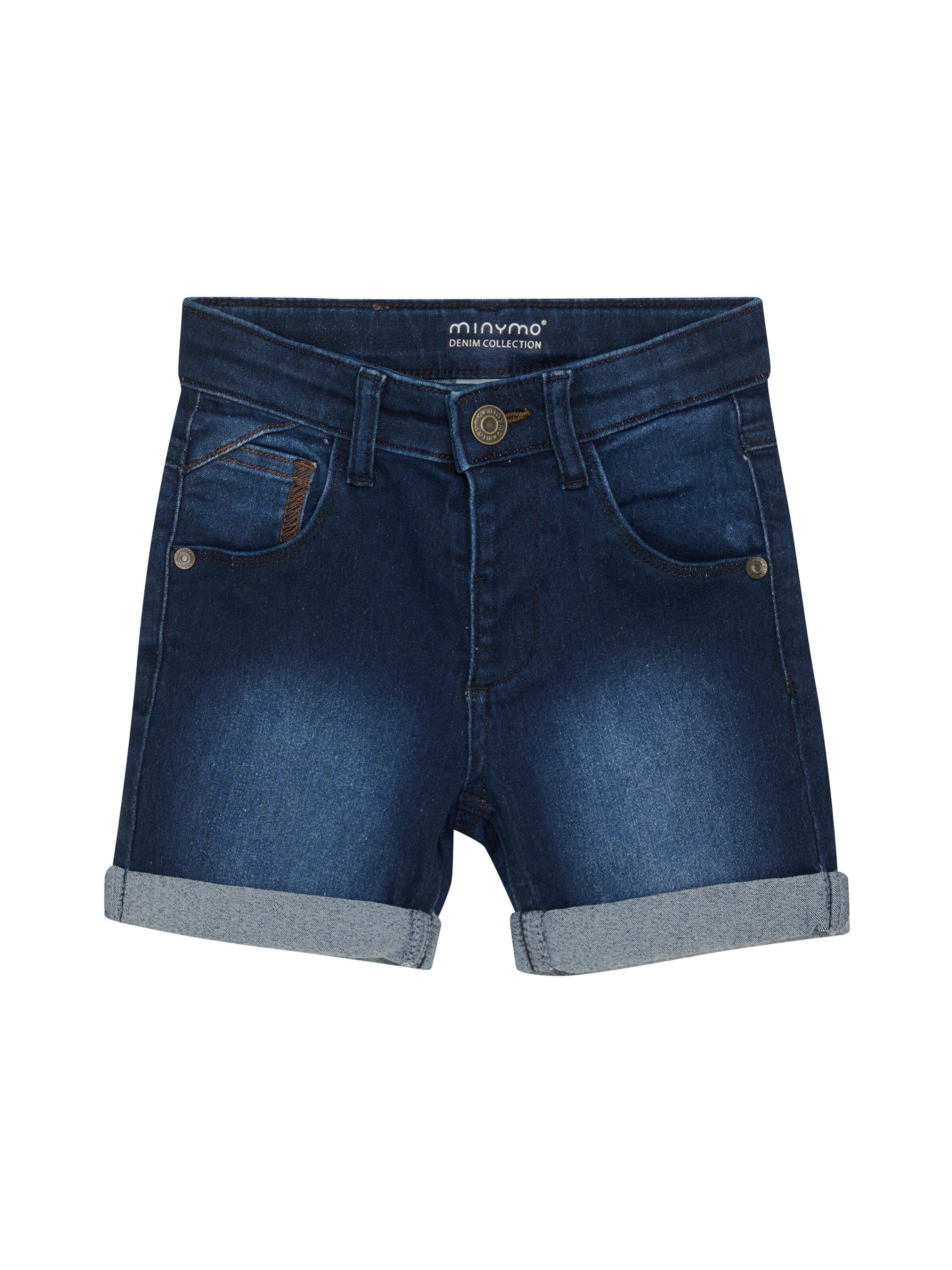 MINYMO Regular Jeans in Blauw: voorkant