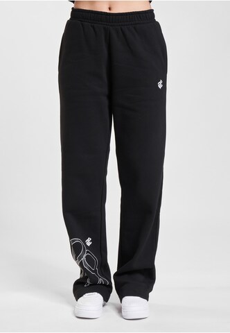 ROCAWEAR Loosefit Bukser i sort