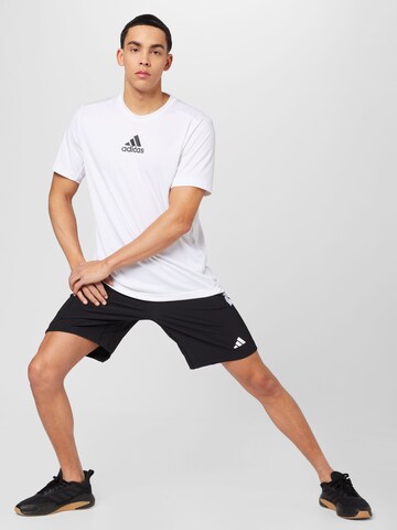 ADIDAS PERFORMANCE Regular Sportshorts 'Colorblock 3-Stripes' in Schwarz