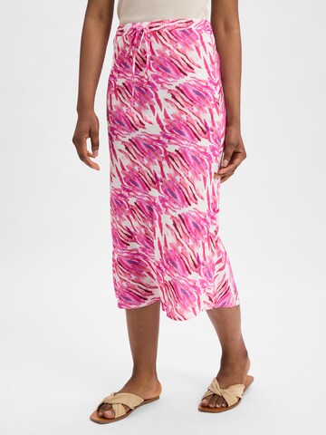 Marie Lund Skirt ' ' in Pink: front