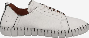 Chaussure de sport à lacets SHABBIES AMSTERDAM en blanc