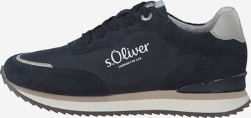 s.Oliver Sneakers laag in Blauw