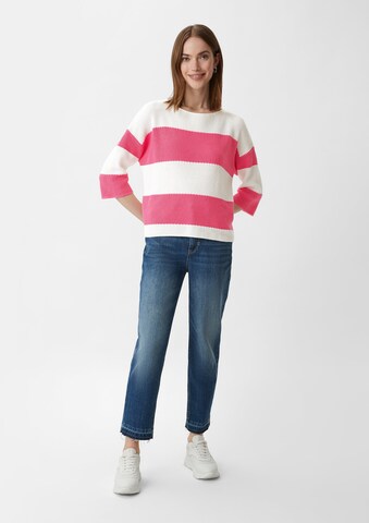 Pull-over comma casual identity en rose