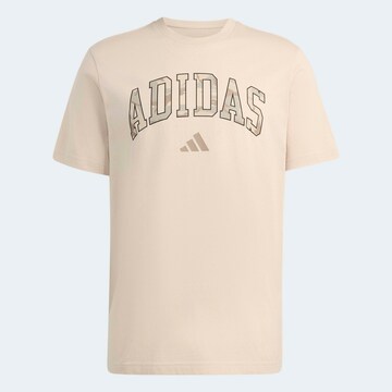 ADIDAS SPORTSWEAR Performance Shirt in Beige: front
