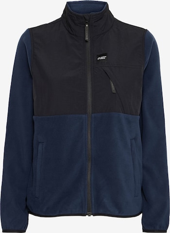 North Bend - Chaqueta polar 'Delia' en azul: frente