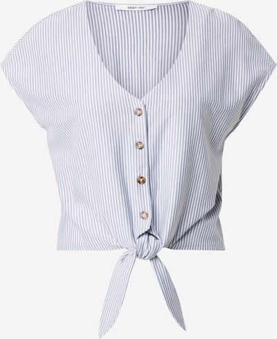 Marškinėliai 'Jarina' iš ABOUT YOU, spalva – opalo / balta, Prekių apžvalga