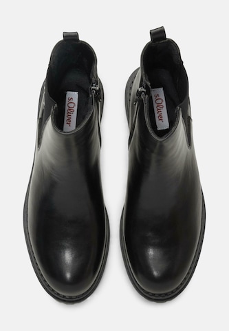 s.Oliver Chelsea boots i svart