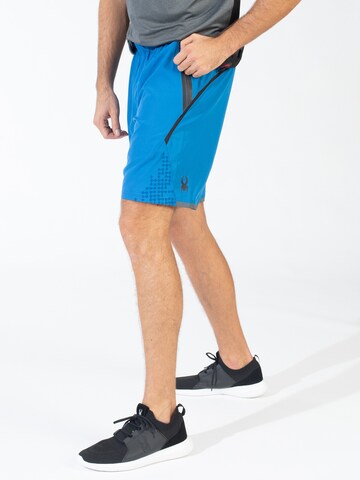 Spyder Regular Sportbroek in Blauw