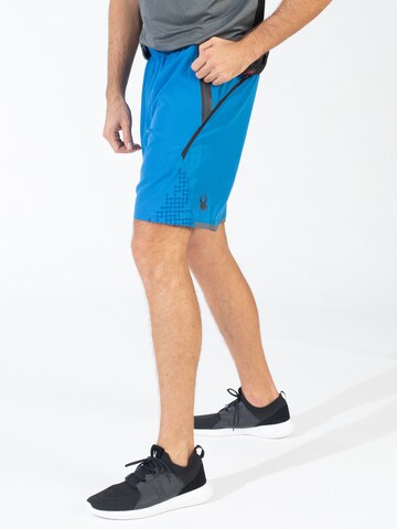regular Pantaloni sportivi di Spyder in blu
