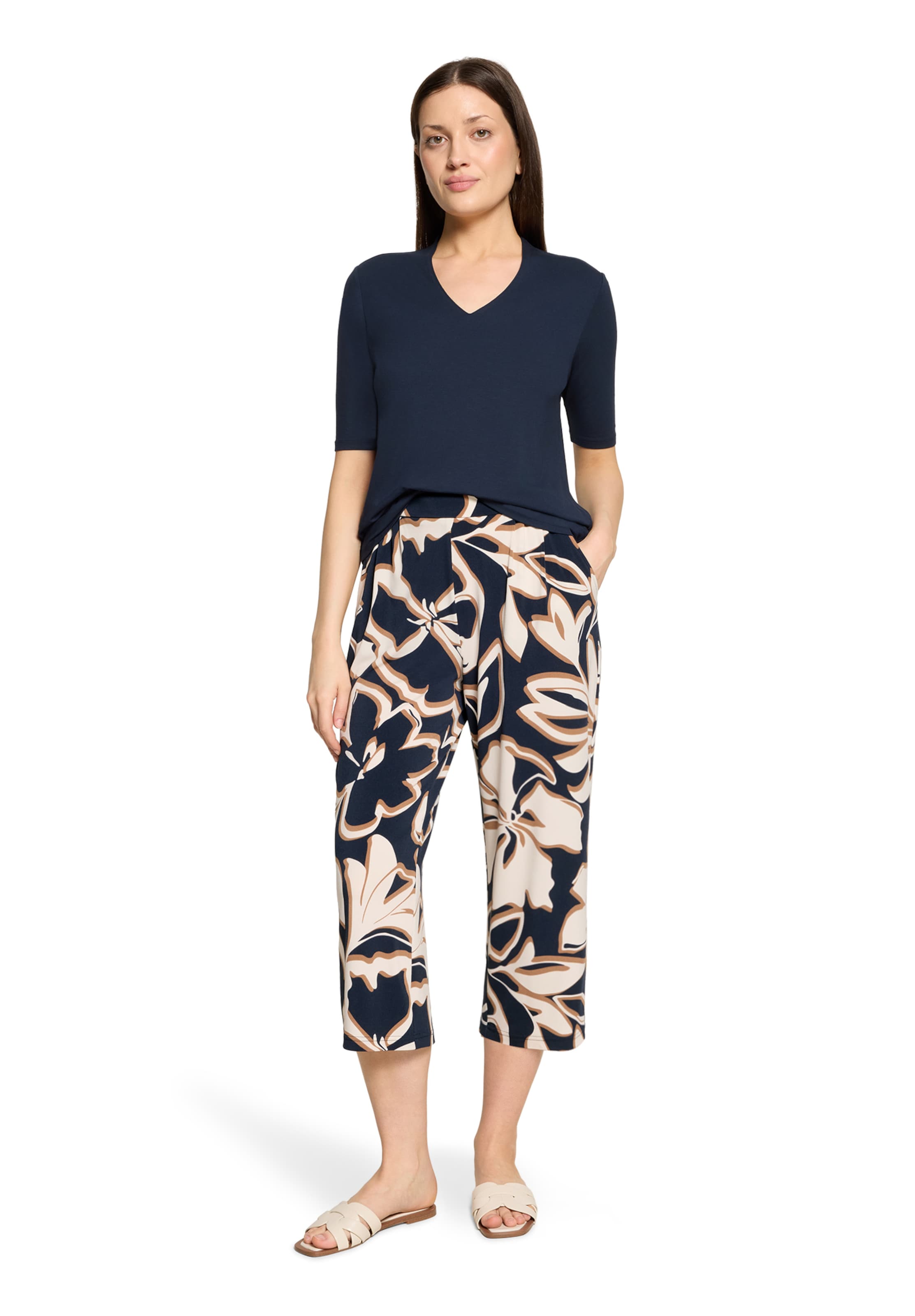 Betty Barclay Loosefit Jeans in Beige