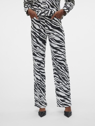 VERO MODA Wide Leg Jeans 'TESSA' in Schwarz: Vorderseite
