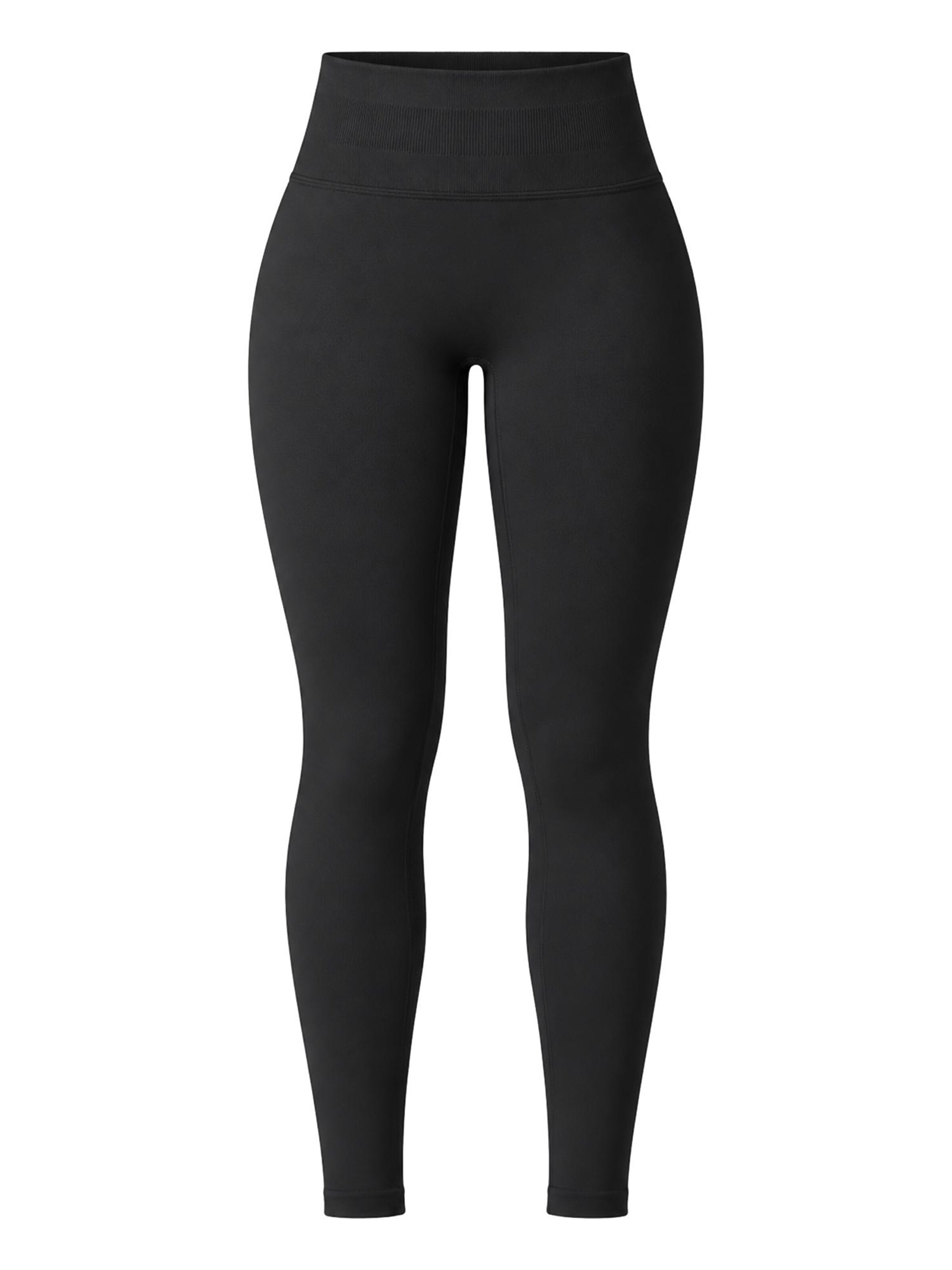 ZAAYO Slimfit Sporthose 'Women's Butt Lifting Yoga Leggings'‌‌‌‌‌‌ in Schwarz: Vorderseite