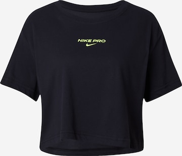 NIKE Funkčné tričko 'PRO' - Čierna: predná strana