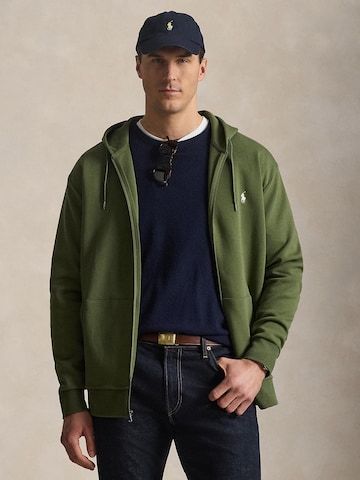 Veste de survêtement Polo Ralph Lauren Big & Tall en vert : devant