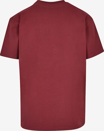 Merchcode Shirt 'Thin Lizzy - Whiskey Amended' in Rood