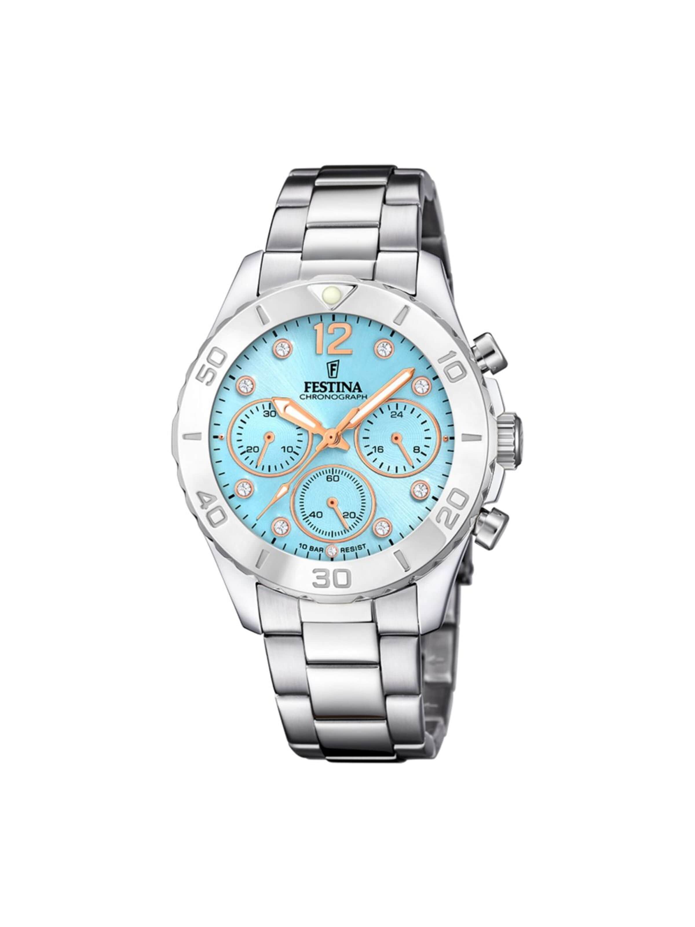 FESTINA Analog watch in Blue: front