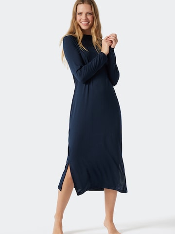 SCHIESSER Nightgown in Blue: front