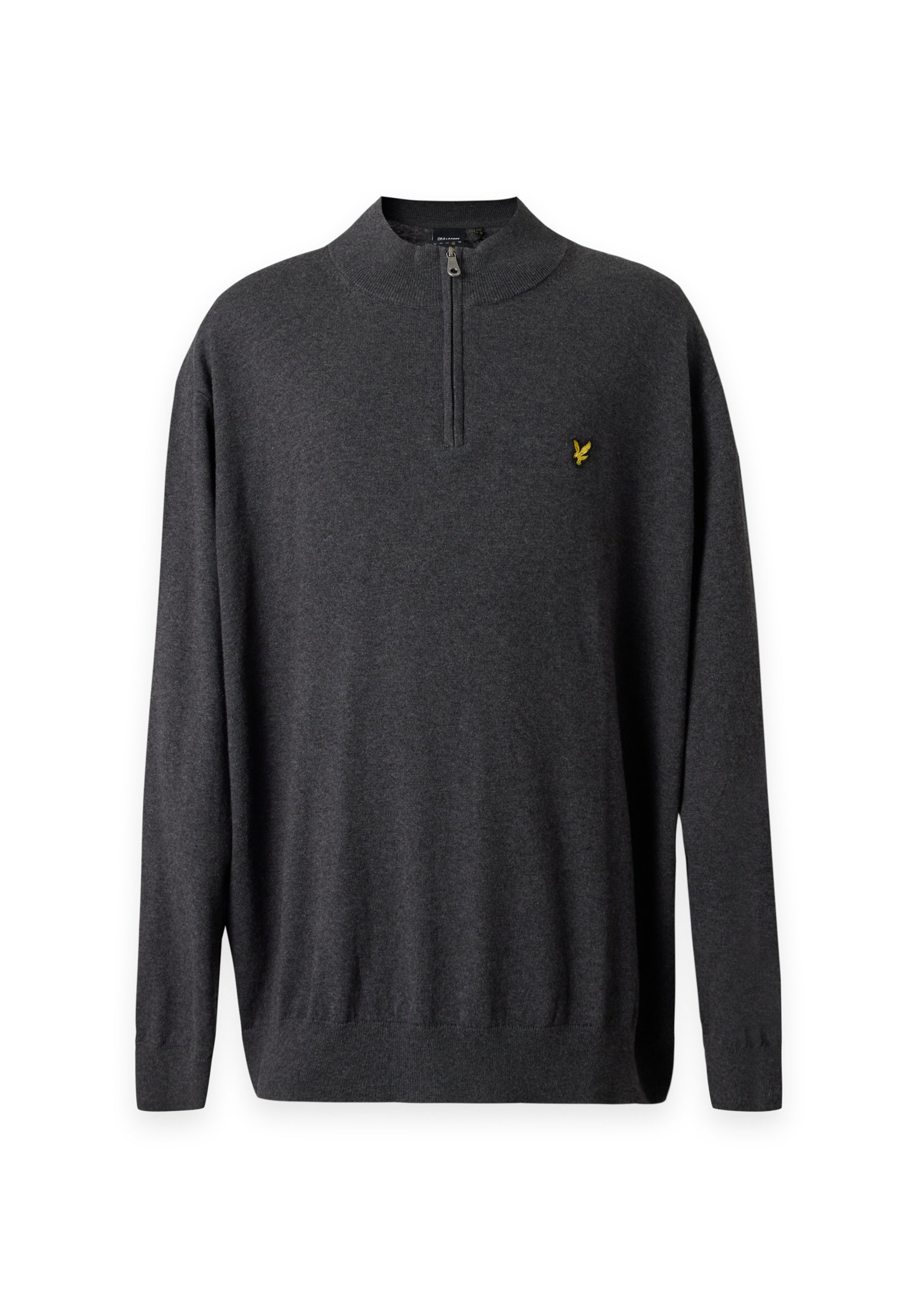 Lyle & Scott Big&Tall Суичър в сиво: отпред