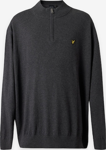 Lyle & Scott Big&Tall Tréning póló - szürke: elől