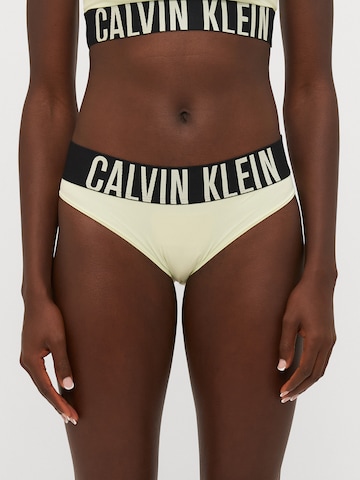 regular Slip 'Intense Power' di Calvin Klein Underwear in verde: frontale