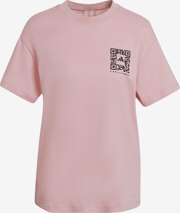 T-shirt fonctionnel 'Karlie Kloss' ADIDAS PERFORMANCE en rose : devant