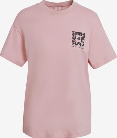 ADIDAS PERFORMANCE T-shirt fonctionnel 'Karlie Kloss' en rose ancienne / noir, Vue avec produit