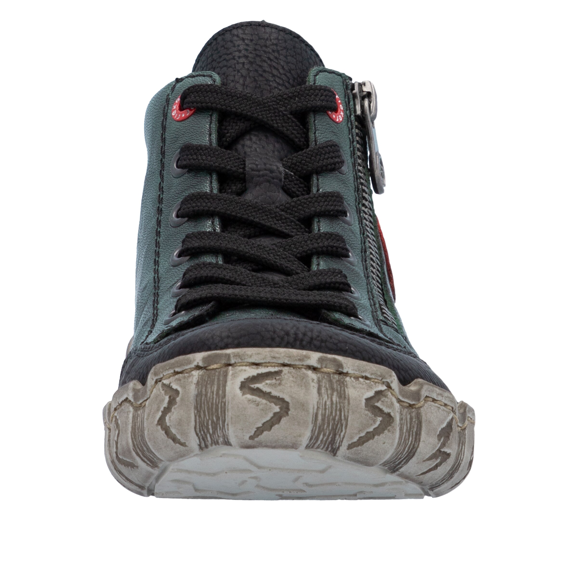 Rieker High-Top Sneakers 'L0306' in Green